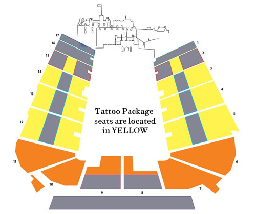 Edinburgh Military 2018 Seating Chart